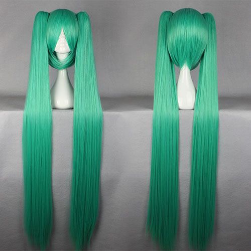 Peruca Hatsune Miku Green